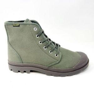 Palladium Mens High Top Sneaker about Olive Green Size 11 NEW